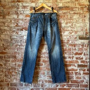Rocawear Distressed Blue Jeans